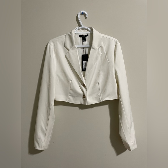 F21 CROPPED BLAZER - Picture 1 of 4